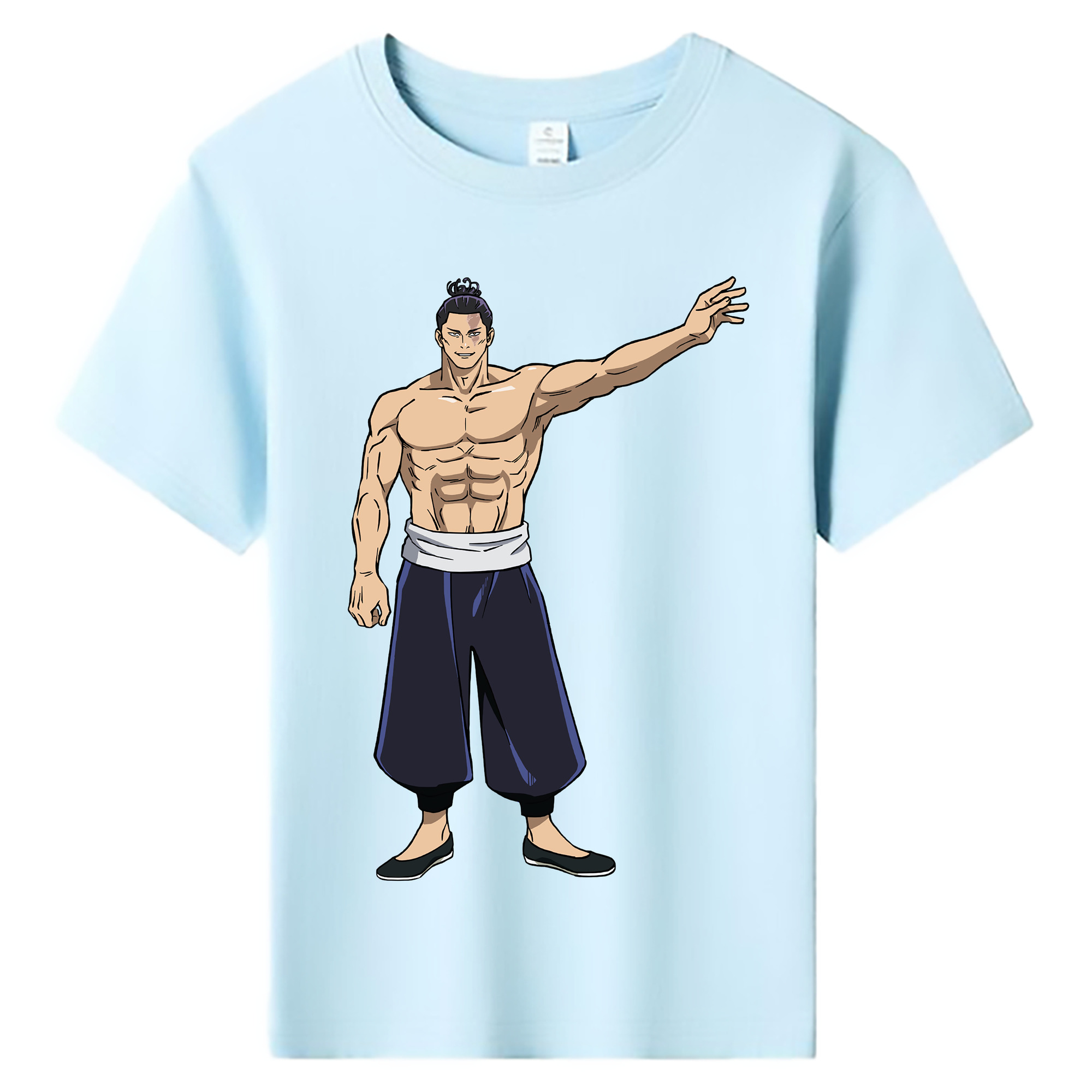 （画像用） 呪術廻戦 Jujutsu Kaisen 綿100％キッズTシャツ（フロントプリント）
